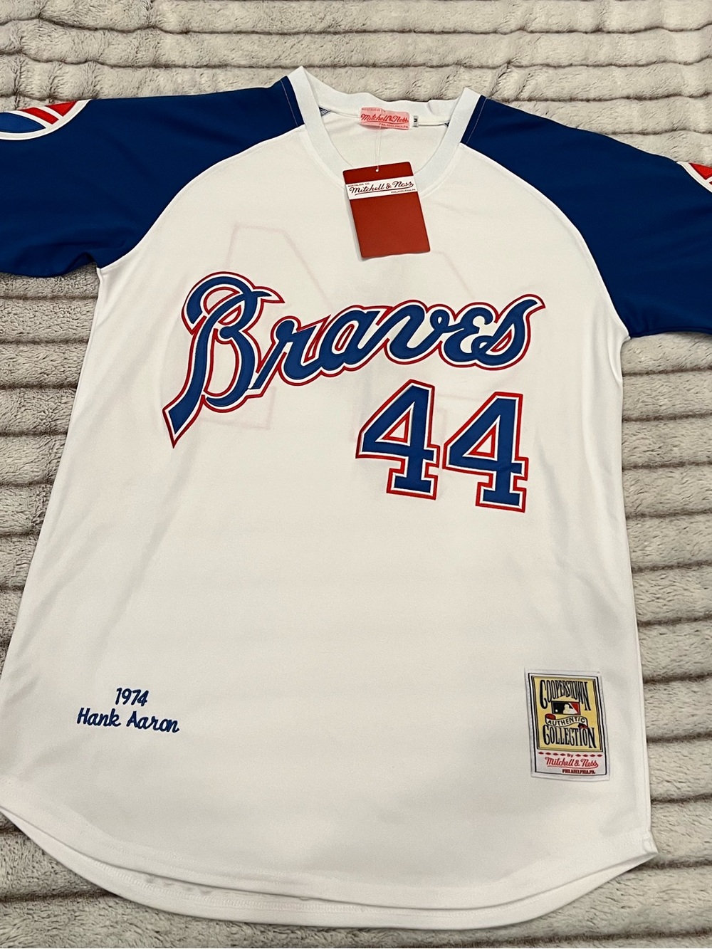 RARE Mitchell & Ness Braves Jersey